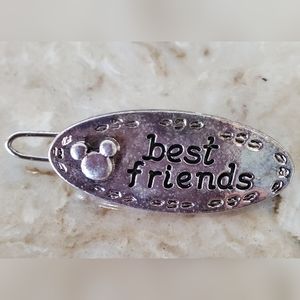 Vintage Disney Hair Clip Barrette Rare Best Friends